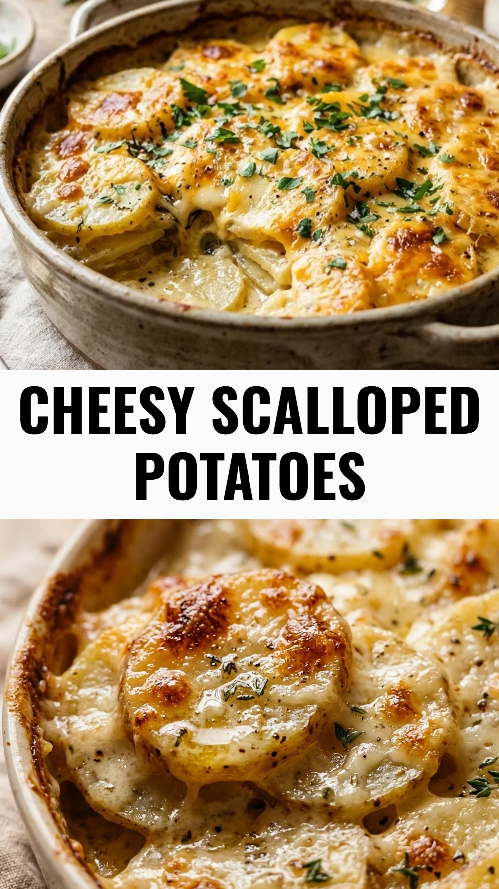 Cheesy Scalloped Potatoes