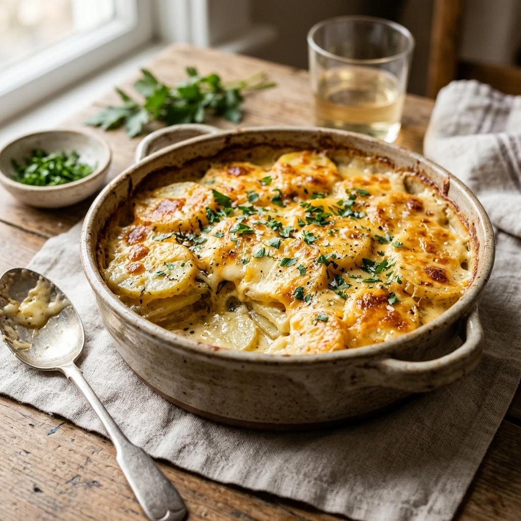 Cheesy Scalloped Potatoes