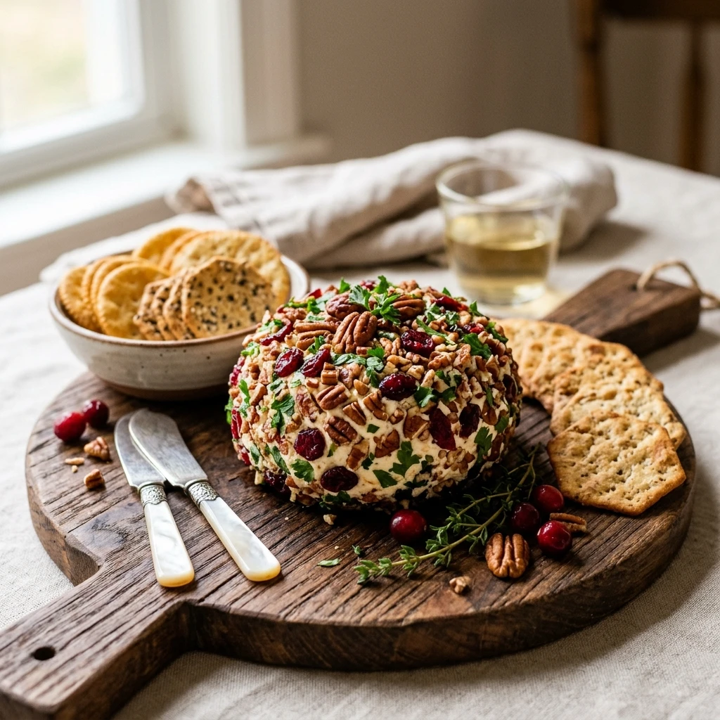 Cranberry Pecan Cheeseball