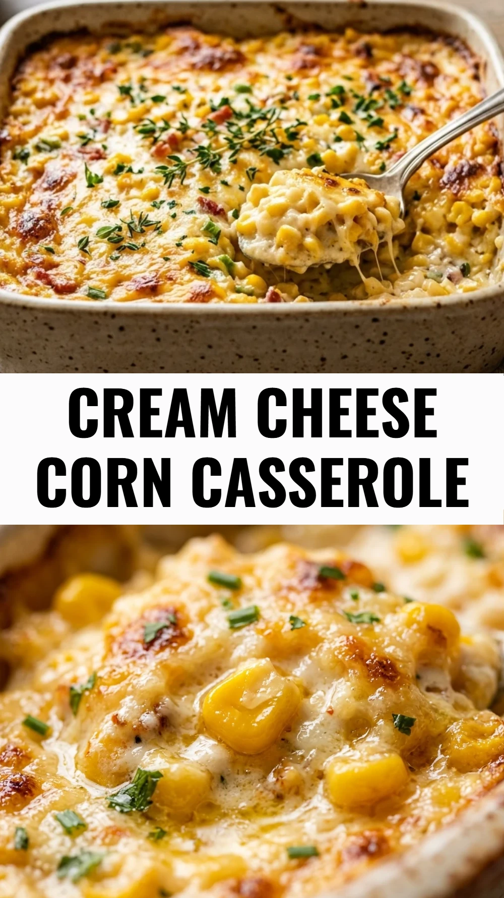 Cream Cheese Corn Casserole