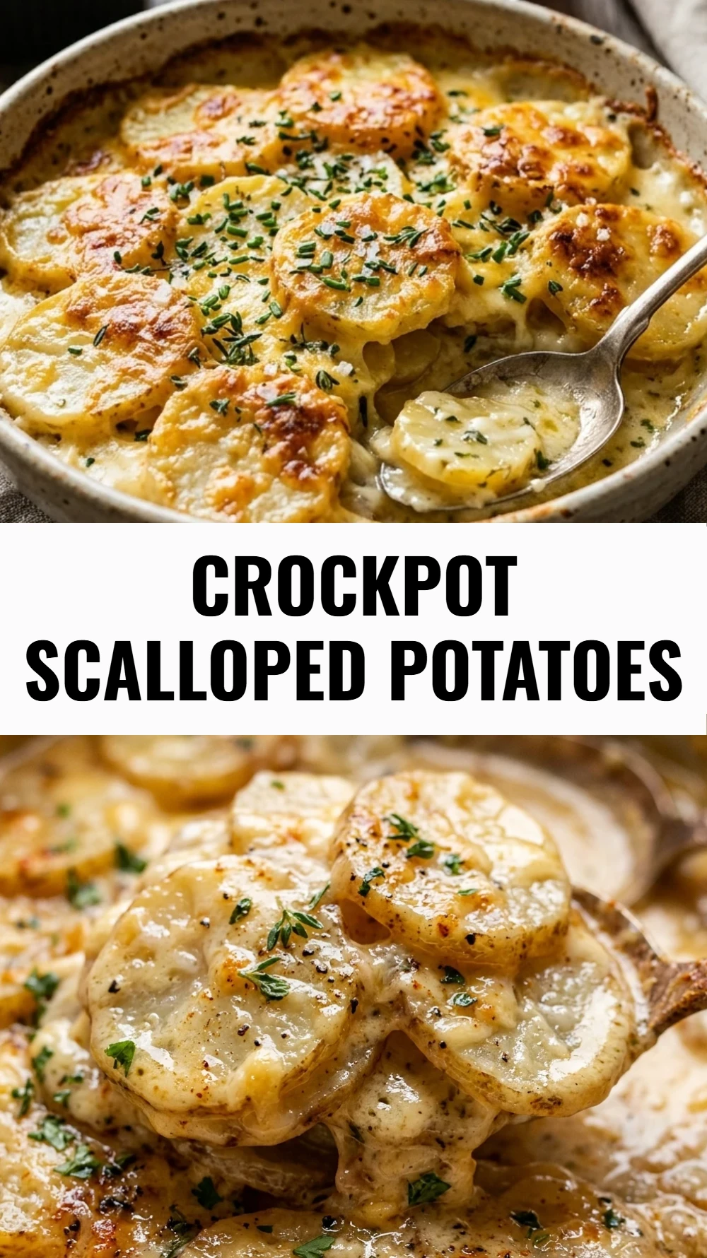 Crockpot Scalloped Potatoes