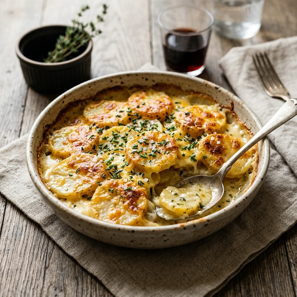 Crockpot Scalloped Potatoes