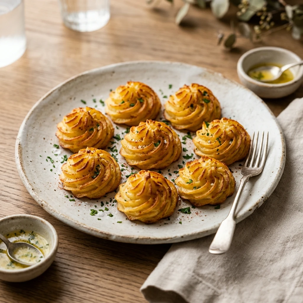 Easy Duchess Potatoes