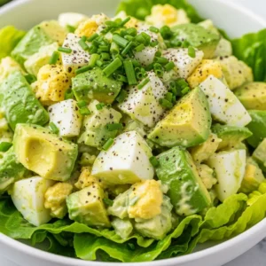 Keto Avocado Egg Salad