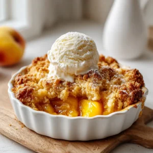 Southern Peach Cobbler (easy Recipe!)