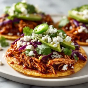 Bbq Chicken Tostadas