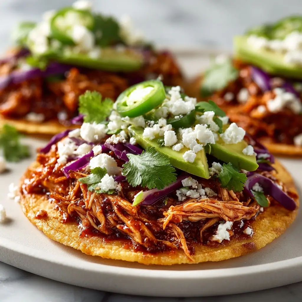 Bbq Chicken Tostadas