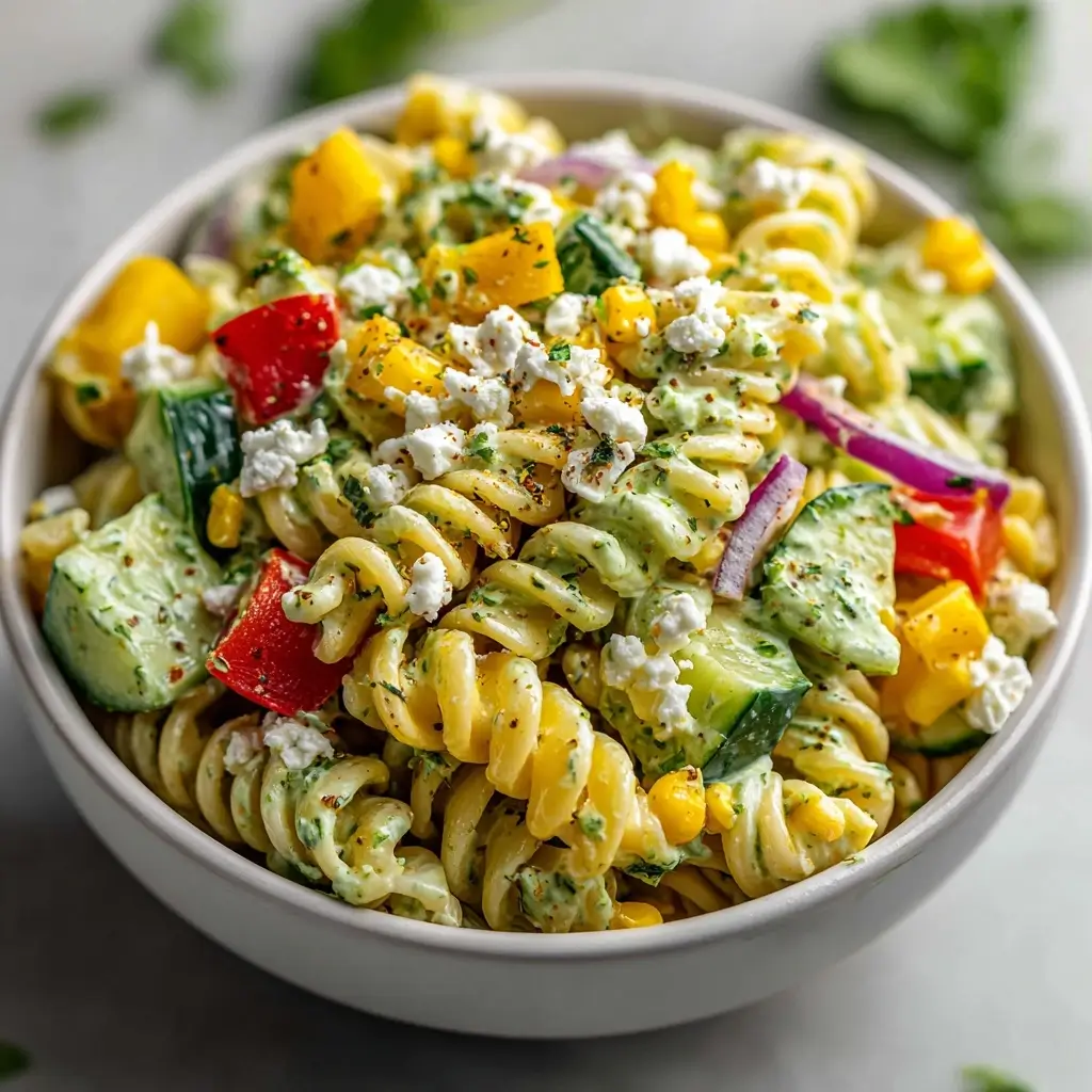 Cilantro Lime Pasta Salad