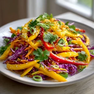 Delicious Mango Slaw