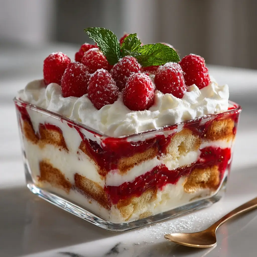 Fresh Raspberry Tiramisu Recipe