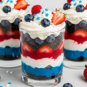 Red, White And Blue Dirt Cups