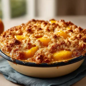 Southern Peach Cobbler