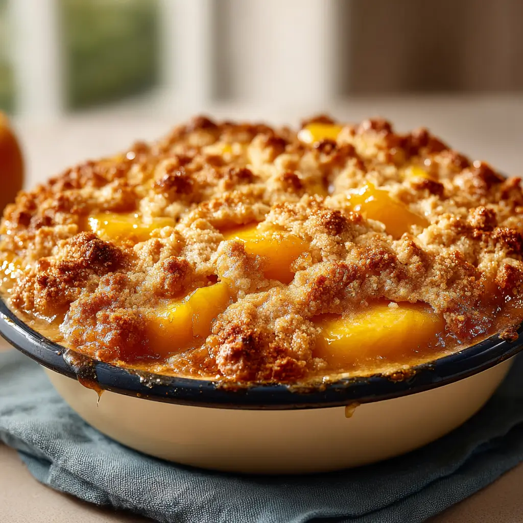 Southern Peach Cobbler