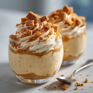 2 Ingredient Biscoff Mousse Recipe
