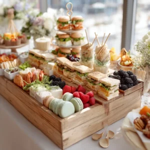 Baby Shower Grazing Table: Pretty & Easy Party Food Ideas