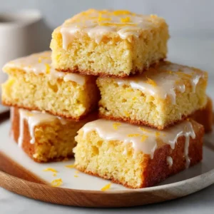 Best Lemon Brownies Recipe