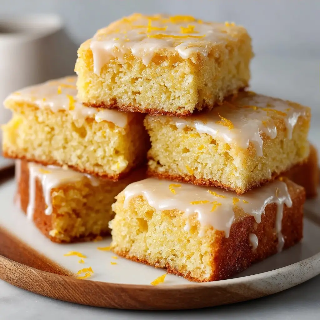 Best Lemon Brownies Recipe