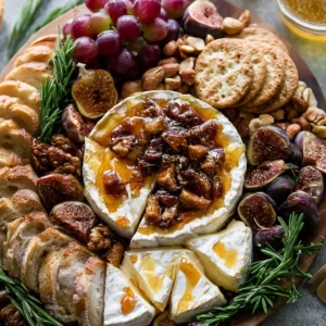 Brie & Honey Charcuterie Board: Easy Elegant Appetizer Platter