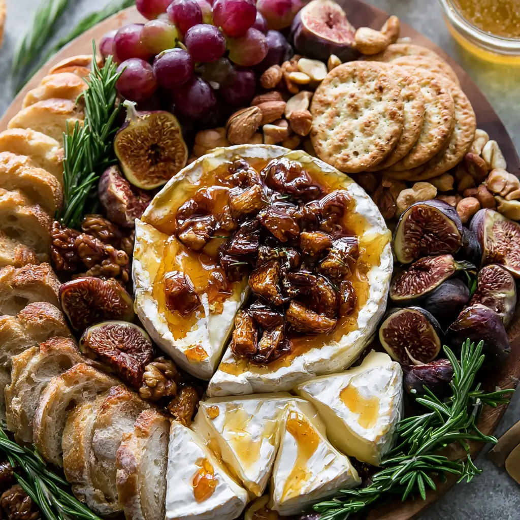 Brie & Honey Charcuterie Board: Easy Elegant Appetizer Platter