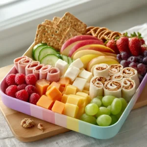 Charcuterie Board For Kids: Fun Snack Board For Picky Eaters