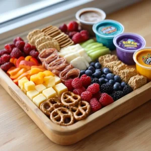 Lunchbox Charcuterie Board For Kids: Back To School Snack Ideas