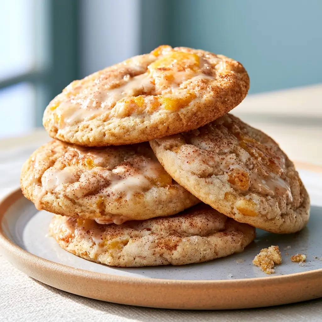 Peach Snickerdoodles