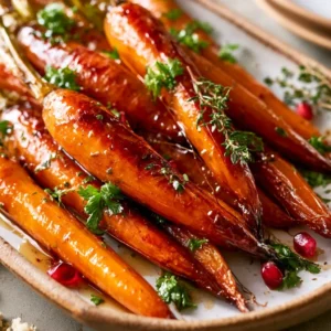 Roasted Thanksgiving Carrots