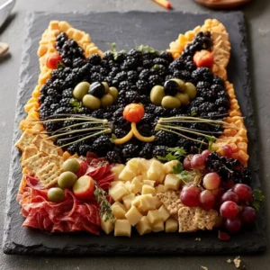 Black Cat Board Ideas For Halloween Spooky Party Appetizers