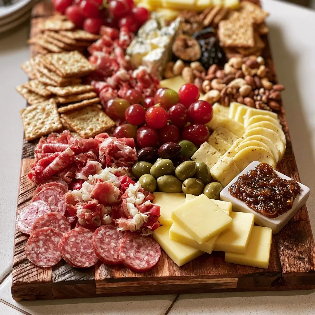 Cheese And Meat Platter