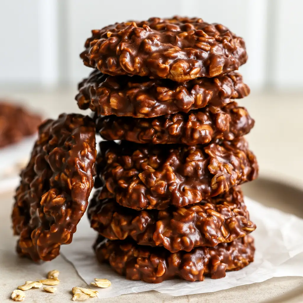 Easy 10 Minute Chocolate No Bake Cookies
