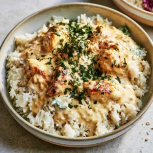 Easy Coconut Chicken Rice Bowl Recipe For Dinner