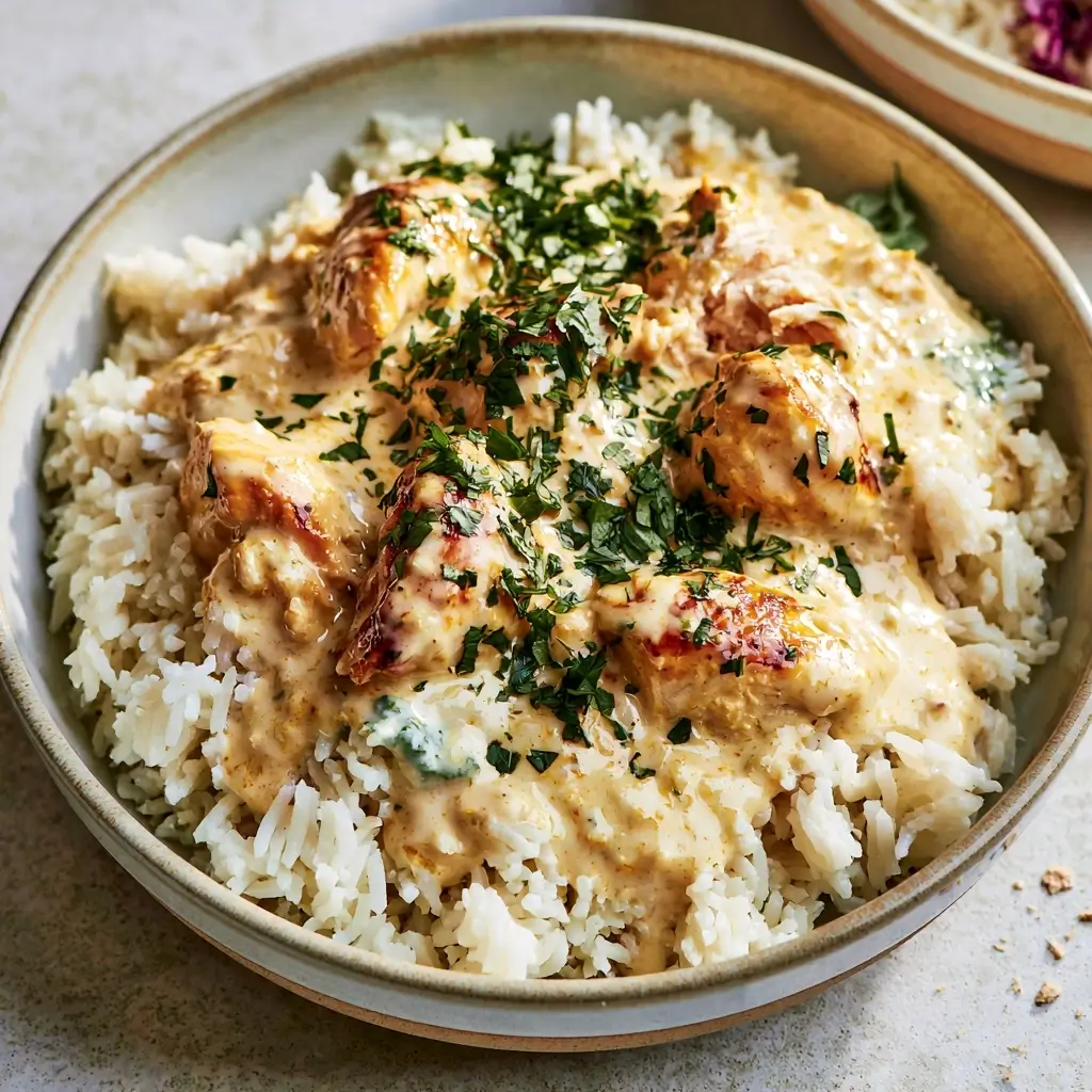 Easy Coconut Chicken Rice Bowl Recipe For Dinner