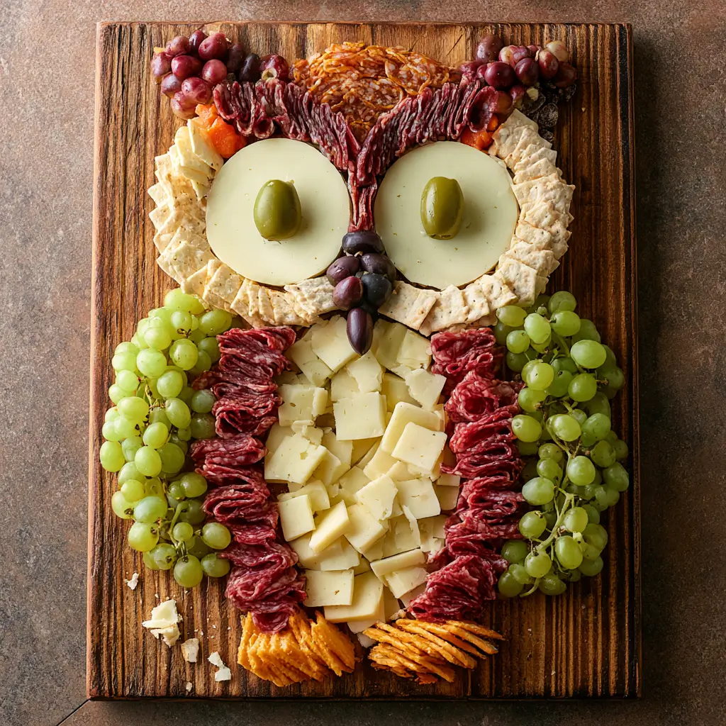 Owl Charcuterie Board