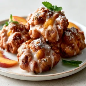 Southern Peach Fritters