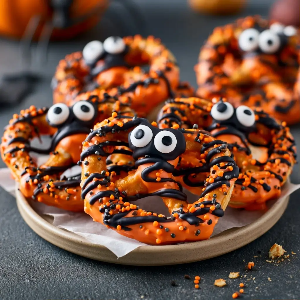 Customizable Halloween Pretzels