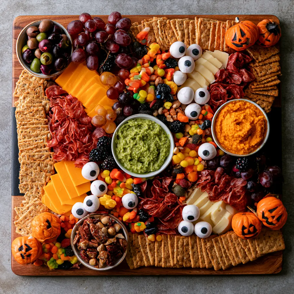 Fun And Festive Halloween Charcuterie Board