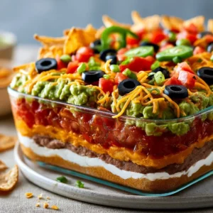 Halloween Taco Dip