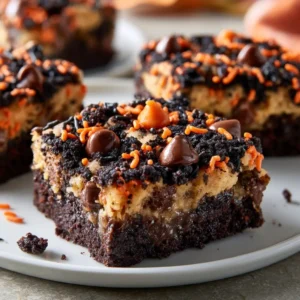 Spooky Halloween Brookies Recipe