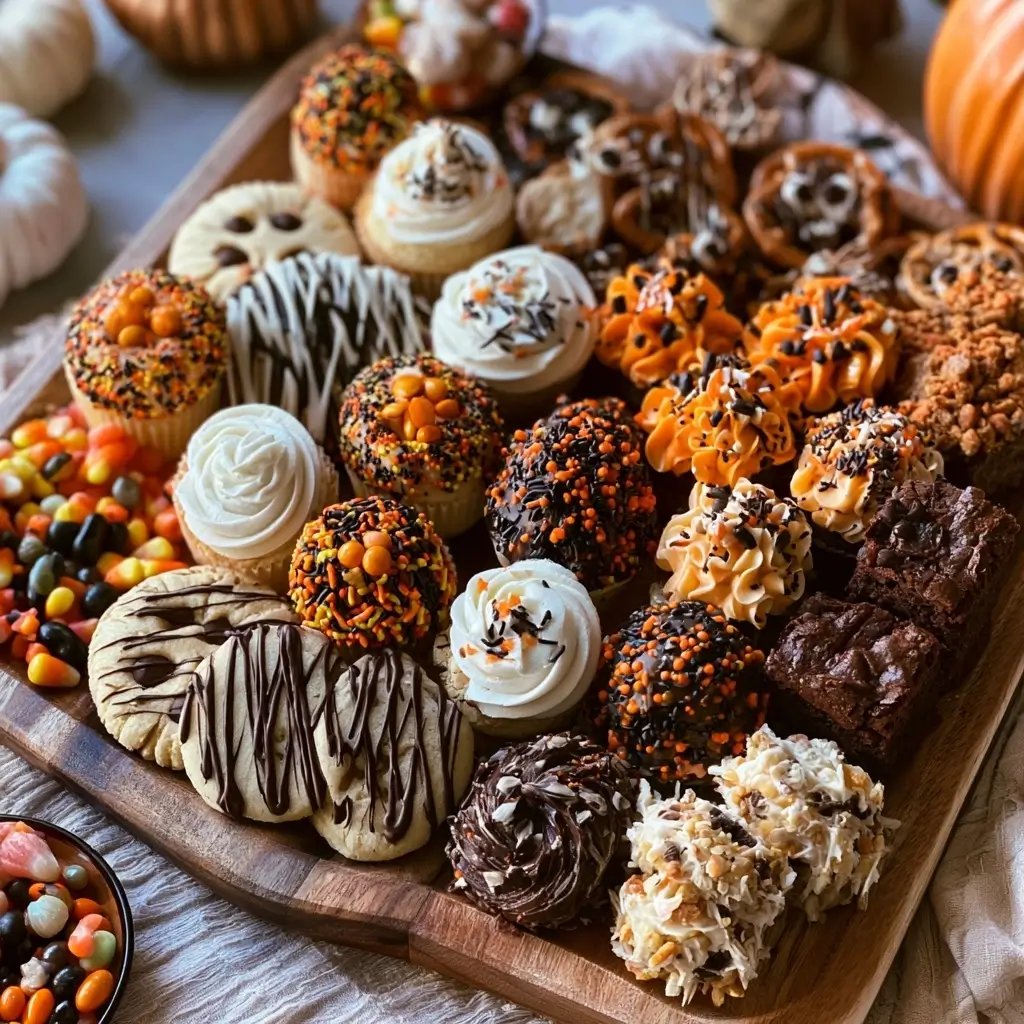 Sweet And Spooky Summerween Dessert Board