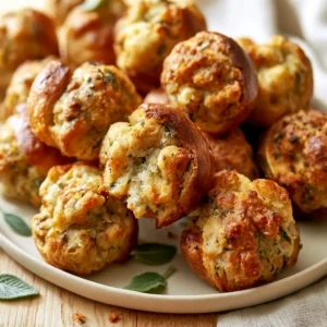 Grandma Dots Stuffing Balls For Thanksgiving
