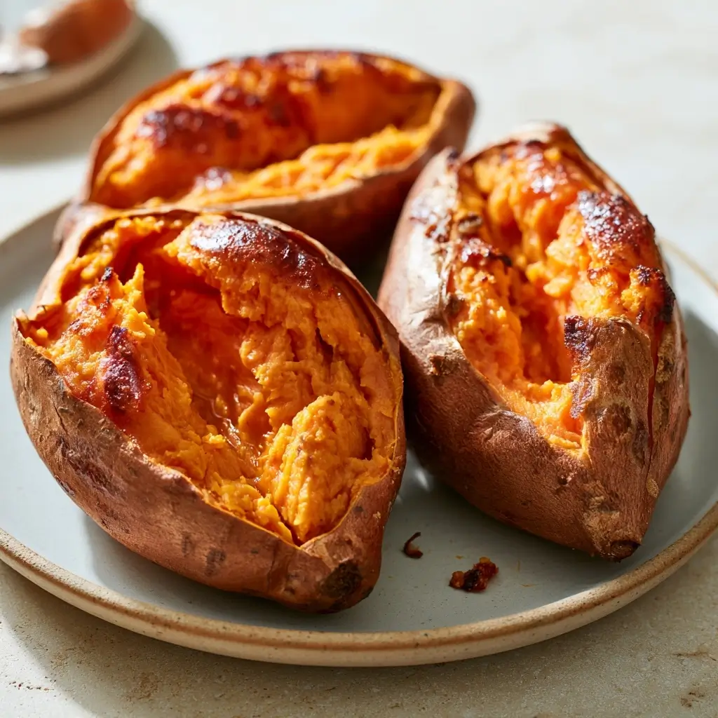 Perfect Baked Sweet Potato Easy Veggie Side Dish For Thanksgiving