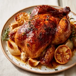 Perfect Roast Whole Chicken Recipe For Thanksgiving