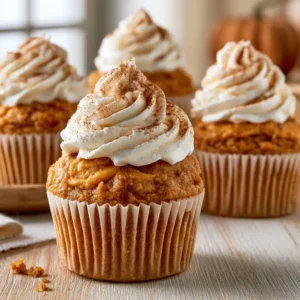 Pumpkin Pie Cupcakes