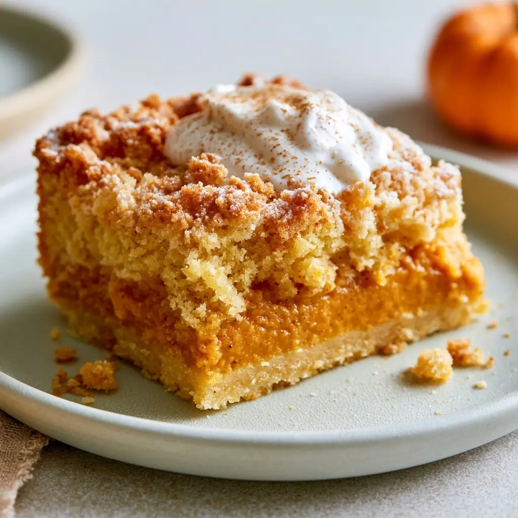 Pumpkin Pie Dump Cake (easy Fall Dessert)