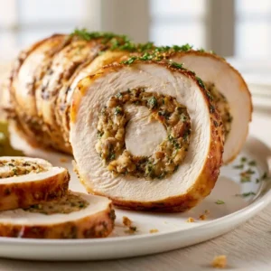 Smoked Turkey Roulade Recipe