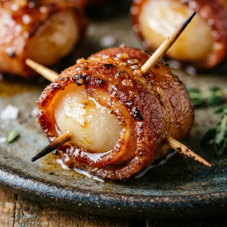 Bacon Wrapped Water Chestnuts