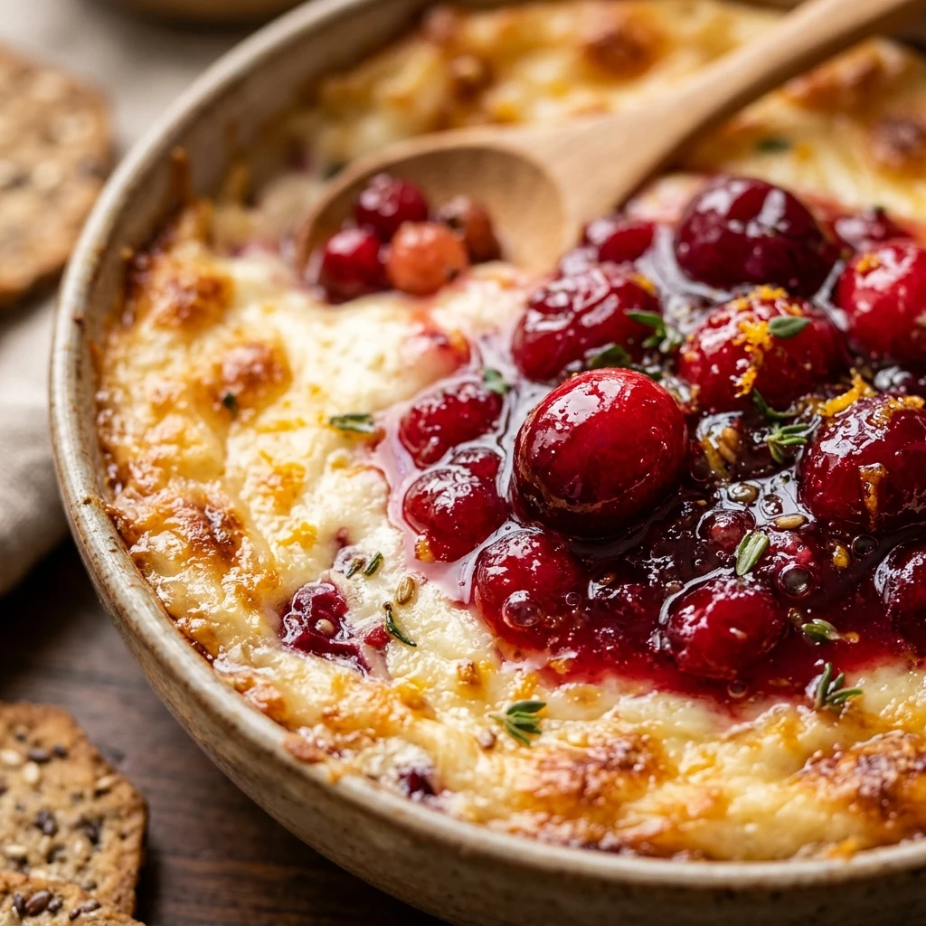 Baked Cranberry Cream Cheese Dip