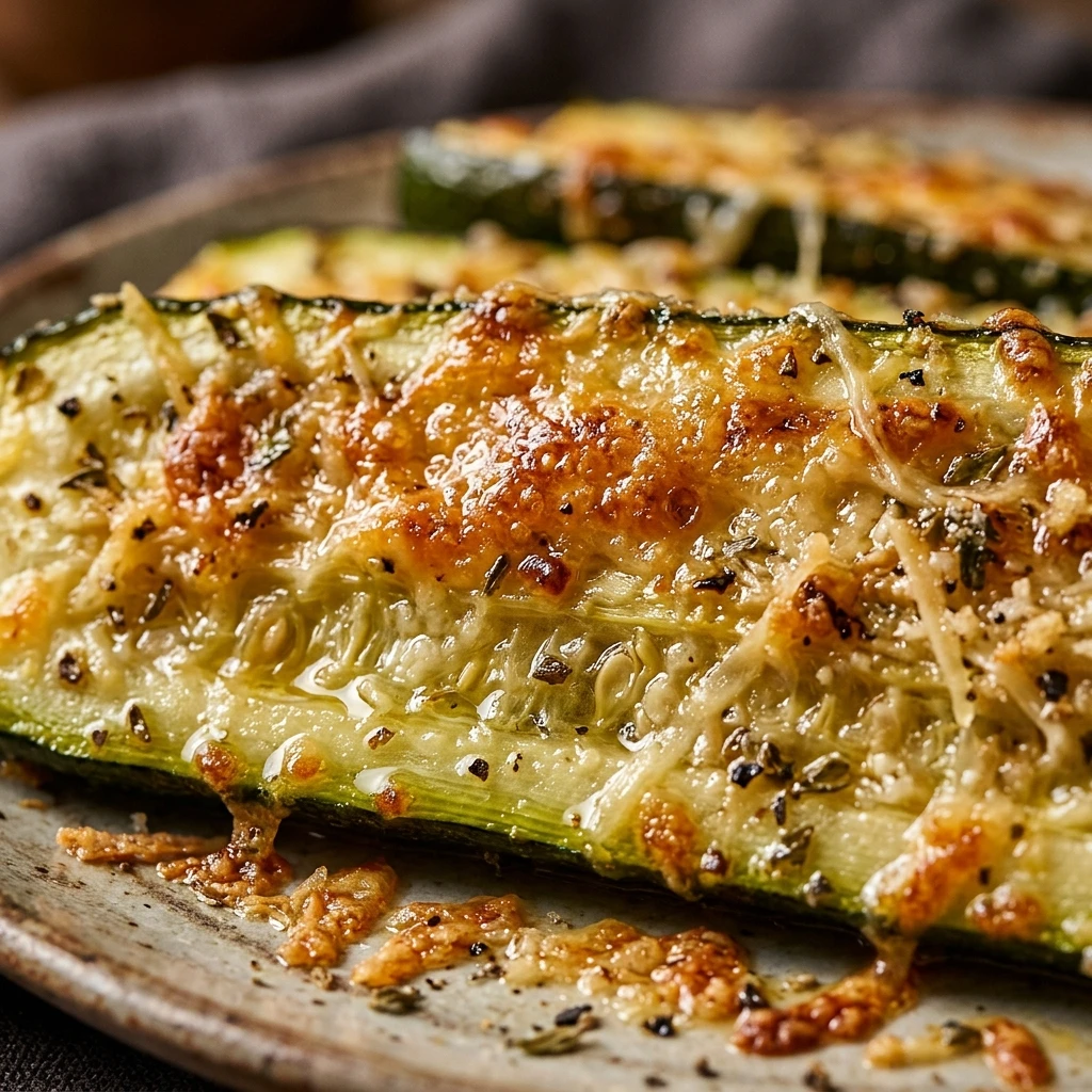 Baked Parmesan Zucchini