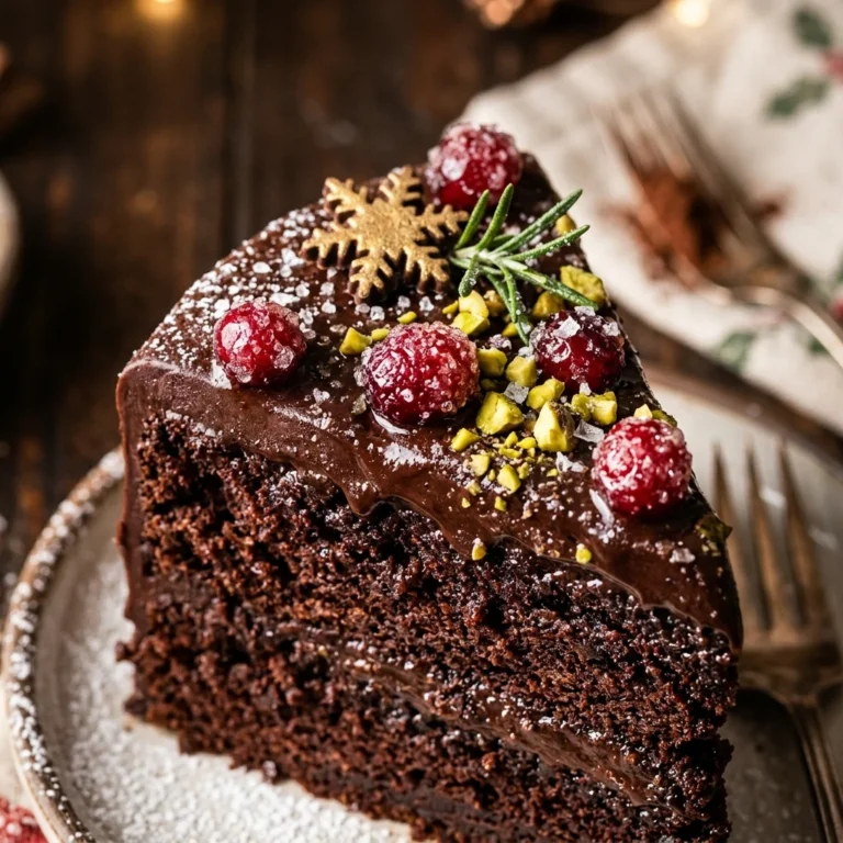 Christmas Chocolate Cake