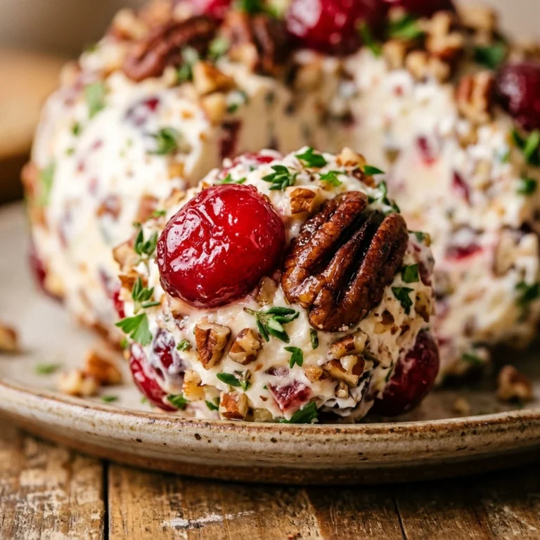 Cranberry Pecan Cheeseball